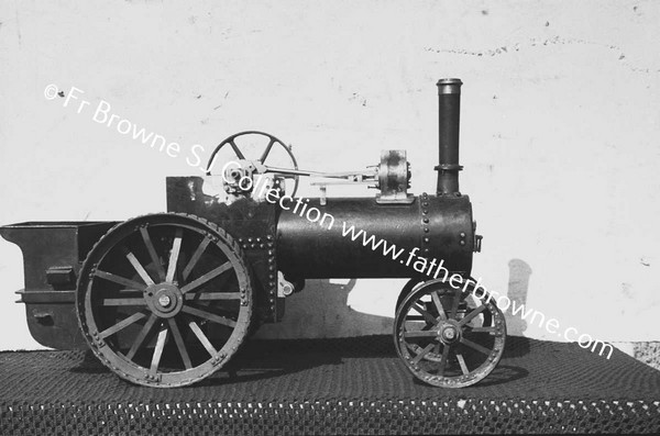 MR J RYAN WITH MODEL TRACTION ENGINE